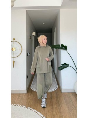 Salisburys Molly Nelly Kadın Kapşonlu Spor Şık Takım
