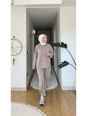 Salisburys Molly Nelly Kadın Kapşonlu Spor Şık Takım