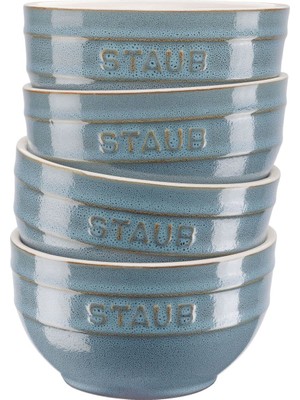 Staub, Kase 14 cm Set, 4'lü, Yuvarlak, Ceramic By Staub