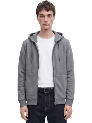 Anthony Jackson Erkek Basic Logo Sweatshirt Onyx			