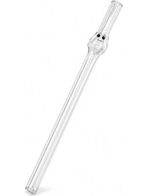 Cam Pipet - Yüz Figürlü Tasarım - 20 cm