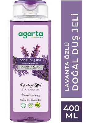 Agarta Doğal Lavanta Duş Jeli 400 ml
