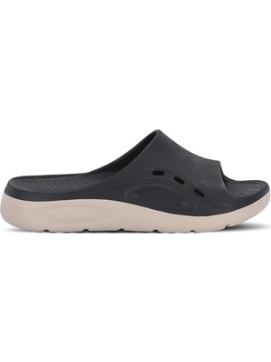 Slazenger Tundra I Erkek  Siyah / Koyu Gri Terlik