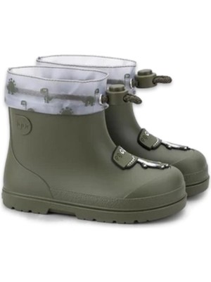 Igor W10323 Mendi Dino Yağmur Haki Çocuk Çizme