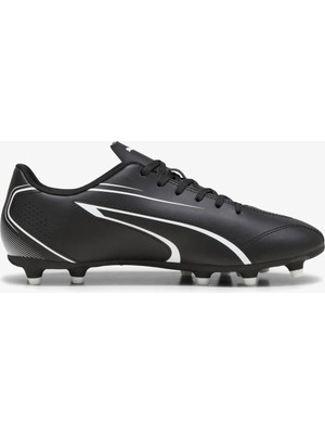 Puma Vıtorıa FG/AG Siyah Krampon Yetişkin Erkek Halısaha Ayakkabısı Güçlü Çivilerle