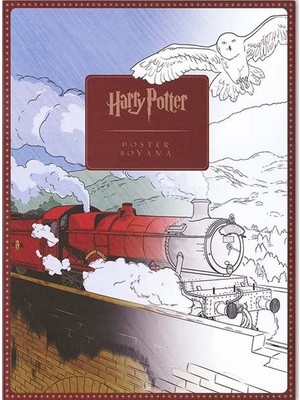 Parga Basım Harry Potter Poster Boyama