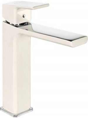 Eca - Tiera Orta Tip Lavabo Bataryası Krom Bej Outlet - 103488003-