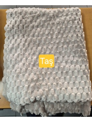 Soft Kürklü Koltuk Örtüsü 170X215 cm Yumuşak Peluş Kaymaz Taban Kanepe Örtüsü