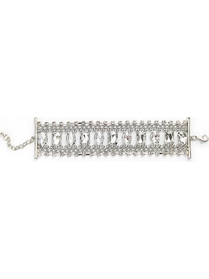 Twist Kristal Taşlı Zincir Bileklik TW6260061018122