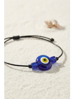 ALK Handmade Bohem Tarz Mavi Göz Nazar Kolye - Lisinya