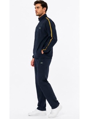 Lacoste  Şeritli Regular Fit Lacivert Eşofman  Takımı