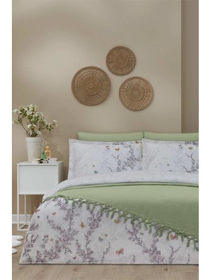 Özdilek Bloomlight Çift Kişilik Pikeli Nevresim Takımı