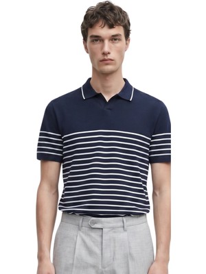 Anthony Jackson Premium Erkek Triko Polo Tişört Emiliano