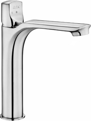 Eca - Myra Orta Yükseklik Lavabo Bataryası Krom Hijyen Outlet - 102108983H-