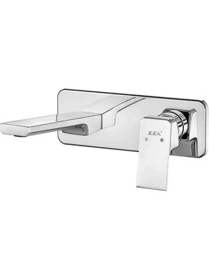 Eca - Tiera Ankastre Lavabo Bataryası Sıva Üstü Tek Rozet Outlet - 102167605-K-