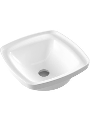 Serel - Helios Kare Lavabo (46 × 46 Cm) Outlet - HL36DXS110H-