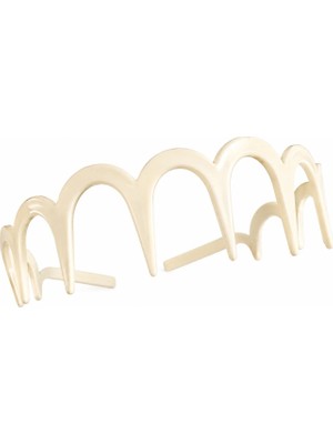 Venüs Design Kemik Oval Zigzag Taç