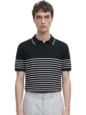 Anthony Jackson Premium Erkek Triko Polo Tişört Emiliano
