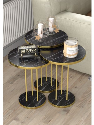 Bezos Gold Terra Zigon Bendir Siyah 3'lü