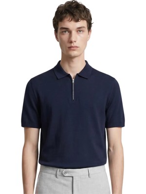 Anthony Jackson Premium Erkek Triko Polo Yaka T-Shirt Giovanni