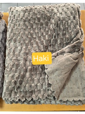 Soft Kürklü Koltuk Örtüsü 170X215 cm Yumuşak Peluş Kaymaz Taban Kanepe Örtüsü