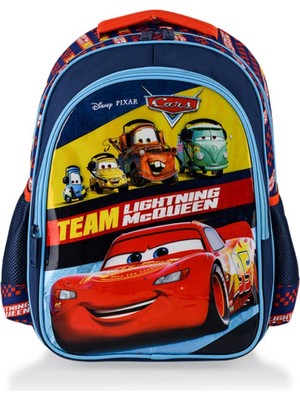 Cars Ilkokul Çantası Due Team Mcq Çekçekli Çanta