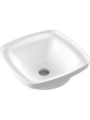 Serel - Helios Kare Tezgâh Üstü Lavabo (46 × 46 Cm) Outlet - HL36TTS110H-