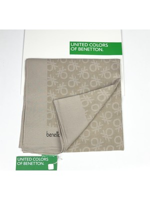 Benetton Elegante Uno Şal 1024-2816 Bej