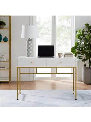 Vivense Serenity Şifonyer, Metal, Beyaz Gold