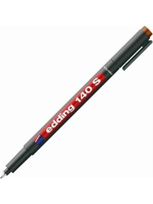 Edding E-140S 03MM Asetat Kalem Kirmizi Adet