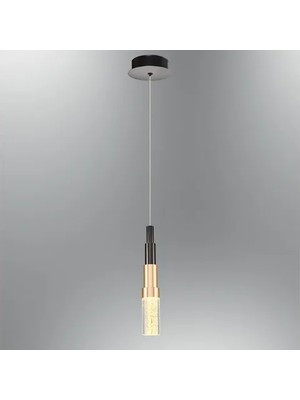 Vivense Özcan Aydınlatma Flute Tekli Sarkıt, Platin, 28181A