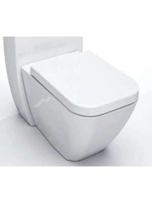 Serel - Verda Tek Klozet Btw + Vega Standart Klozet Kapağı Outlet - 8911ATS002-