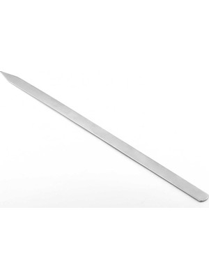 Profesyonel Adana Kebap Şişi - 60 cm - Yassı Metal - Mangal Ekipmanı