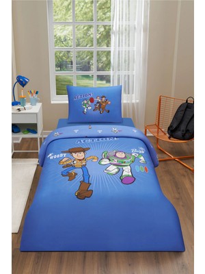 Özdilek Toy Story Action Tek Kişilik Disney Lisanslı Lastikli Çocuk Nevresim Takımı