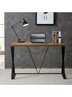 Vivense Holly Metal Çalışma Masası, Siyah
