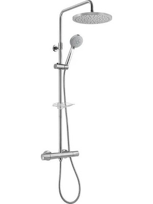 Eca - Termostatik Teleskobik Kolonlu Duş Sistemi Outlet - 102102526-