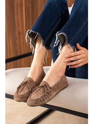 Muve Velora - Kadın Gerçek Deri Yumuşak Taban Loafer