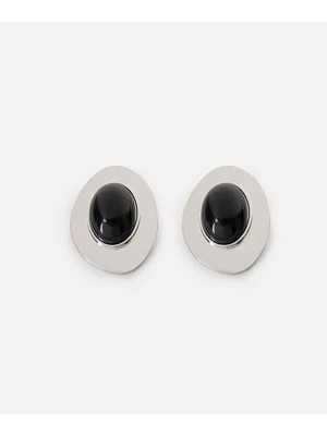 İpekyol Kontrast Reçineli Metal Küpe IW6260068066122