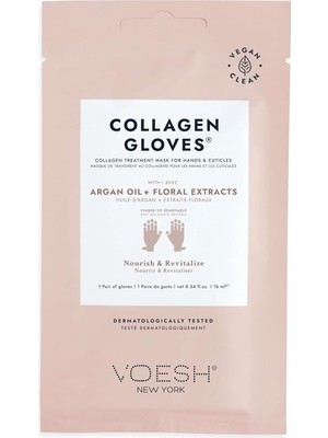 Voesh Collagen Gloves Kolajen Eldiven Argan Yağı 16 ml