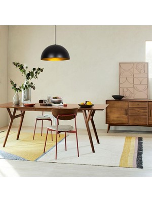 Rani Mobilya Rani Home Avize Siyah - Altın  AA-6077