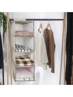Easyso Organizer Dolap Içi/çekmece/bavul Düzenleyici Fonksiyonel Akordiyon Aç Kapa Taşınabilir Pratik Renkl