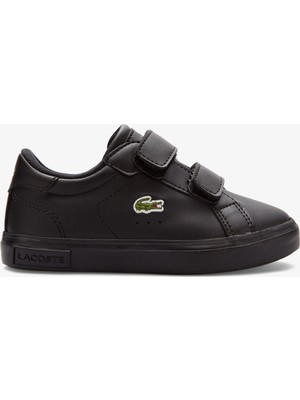 Lacoste Powercourt Çocuk Siyah Sneaker 750SUI0020T 02H