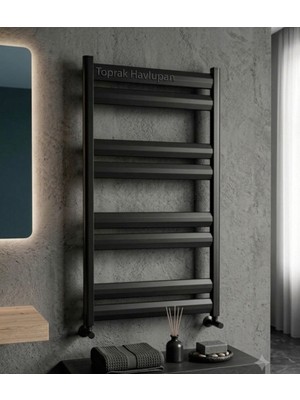 Toprak Havlupan 50/100 cm Siyah Renk Alüminyum Havlupan