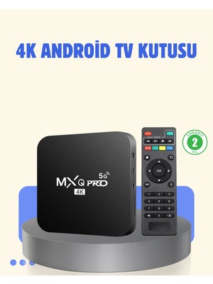 Eco Lounge 4K Android Tv Box – 2gb Ram 16GB Rom, Hızlı Wi-Fi Bağlantılı Akıllı Medya Kutusu