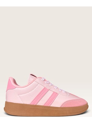 Liger Unisex Rahat Hafif Spor Ayakkabı  Pudra - Pembe