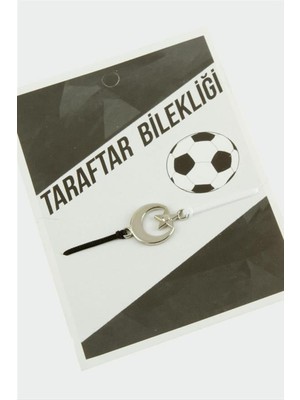 Bijuteri Net Taraftar Ip Bileklik - Siyah
