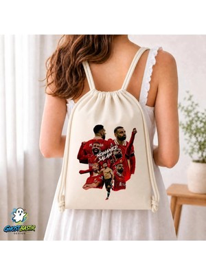 Ghostbastır Design Mohamed Salah Büzgülü Keten Çanta C200