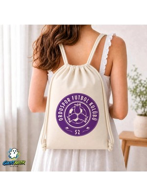 Ghostbastır Design Orduspor Büzgülü Keten Çanta C208