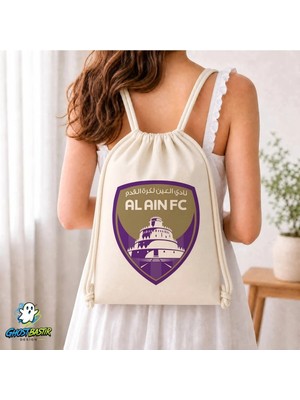 Ghostbastır Design Al Ain F.c Büzgülü Keten Çanta C008