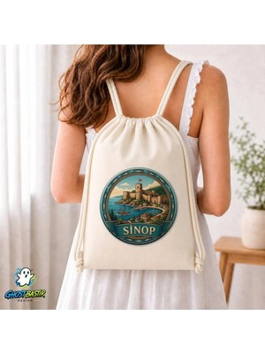 Ghostbastır Design Sinop Büzgülü Keten Çanta C280